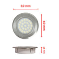 LED 12V 24V Spot Light Touch Switch Dimmable Recessed Downlight 6000k