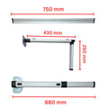 Folding Table Leg & Slider Rail Kit