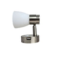 Marvix Led Reading Light 12V 24V Dimmable Touch Switch Campervan Motorhome Boat Nickel Brushed Finished