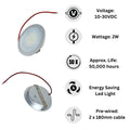 LED 12V 24V Spot Light IP44 Dimmable Recessed Bathroom Downlight