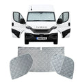 Internal Cab Screen Thermal Blinds 9 Layers Window Cover - Iveco Daily 2015 Onwards
