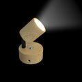 12V LED Reading Light Touch Dimmable Spotlight USB Wooden Effect Lamp