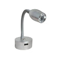12V 24V LED Reading Light Flexible Gooseneck Map Lamp