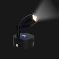 12V 24V LED Reading Light Touch Dimmable Spotlight USB 3W Black