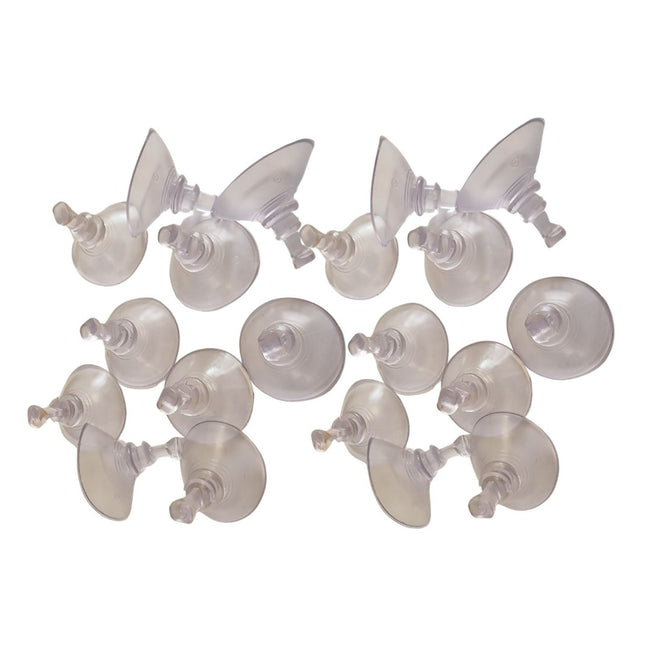 20 x Suction Pads Thermal Blinds Sucker Cups Transparent Disks