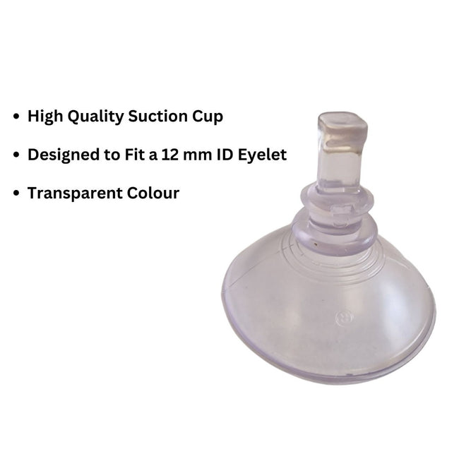 20 x Suction Pads Thermal Blinds Sucker Cups Transparent Disks