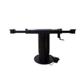 Adjustable Pneumatic Pedestal Table Leg 350 - 750mm Black