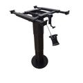 Adjustable Pneumatic Pedestal Table Leg 350 - 750mm Black