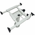 Adjustable Pneumatic Pedestal Table Leg 350 - 750mm Grey