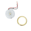 LED Spot Light 12V 24V Touch Switch Dimmer 70mm Gold Downlight
