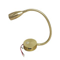 LED Flexible Reading Light Gold 12V 24V Touch Switch Dimmable USB Gooseneck Map Lamp