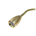 LED Flexible Reading Light Gold 12V 24V Touch Switch Dimmable USB Gooseneck Map Lamp