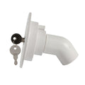 Fresh Water Tank Locking Inlet Filler Cap White