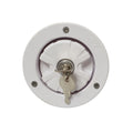 Fresh Water Tank Locking Inlet Filler Cap White