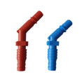 Comet Caravan Water Tap Barbed Hose Tail Connector Red & Blue 10 mm Fittings