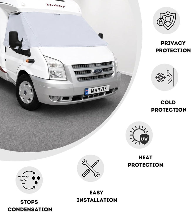 External Thermal Screen For a Ford Transit 2006 - 2014