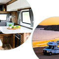 Marvix Led Reading Light 12V 24V Dimmable Touch Switch Campervan Motorhome Boat Nickel Brushed Finished