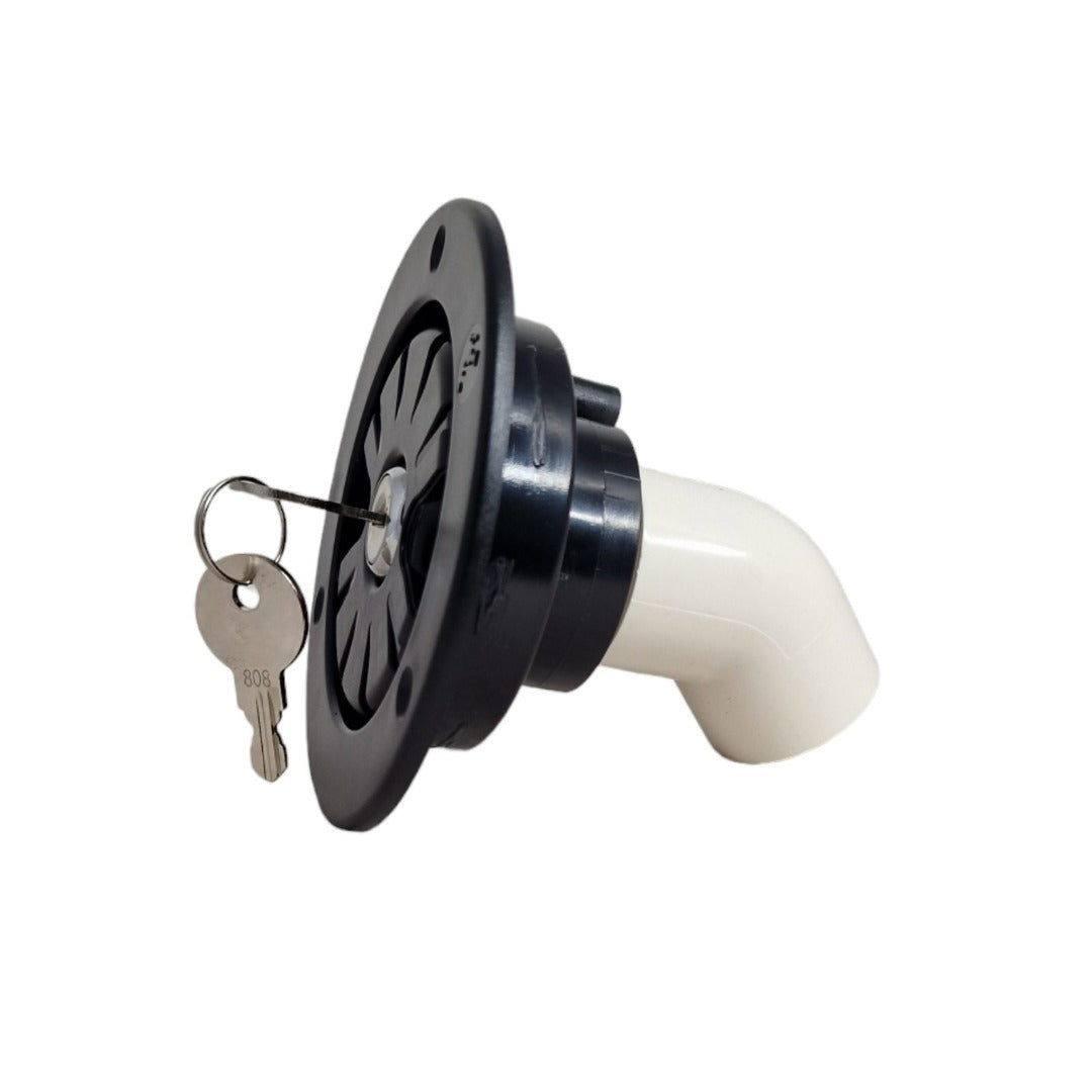 Tank Inlet Cap Belt Fresh Water Tank Locking Inlet Filler Cap Black – Marvix