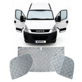 Internal Cab Screen Thermal Blinds 9 Layers Window Cover - Iveco Daily 2006 -2014