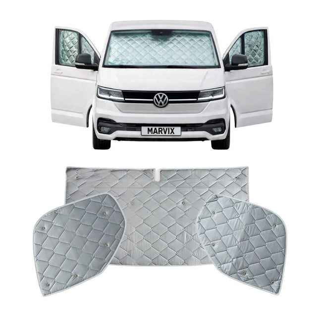 Internal Cab Screen Thermal Blinds 9 Layers Window Cover - VW T5/T6