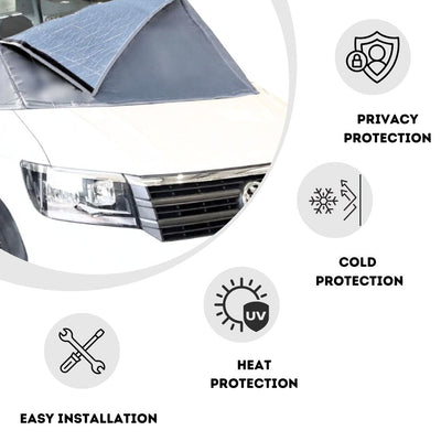 Thermal Screen Cab Cover Blinds - VW Crafter/Grand California & Man TGE 2018 Onwards