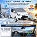 External Thermal Screen Cab Cover Blinds Ford Tourneo Transit Custom