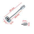 12V 24V LED Reading Light Flexible Gooseneck Map Lamp