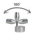 12V LED Reading Light Touch Dimmable Spotlight USB Port Caravan Lamp 3W