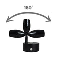 12V 24V LED Reading Light Touch Dimmable Spotlight USB 3W Black