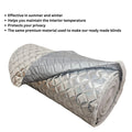 Internal Thermal Screen Material 9 Layers Quilted Insulation Blinds