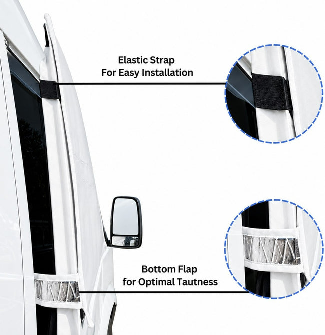 VW T7 California Multivan Thermal Cover Campervan Windscreen Blinds