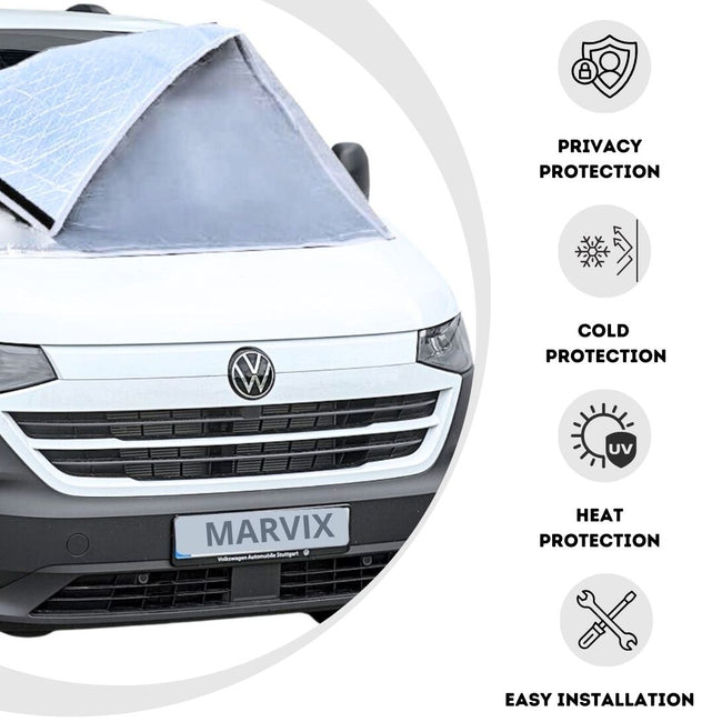 Auto Voorruit Zonnescherm Paraplu, voor Volkswagen Multivan T7 2021 Auto Voorruit Zonnescherm Paraplu, voor Volkswagen Multivan T7 2021
