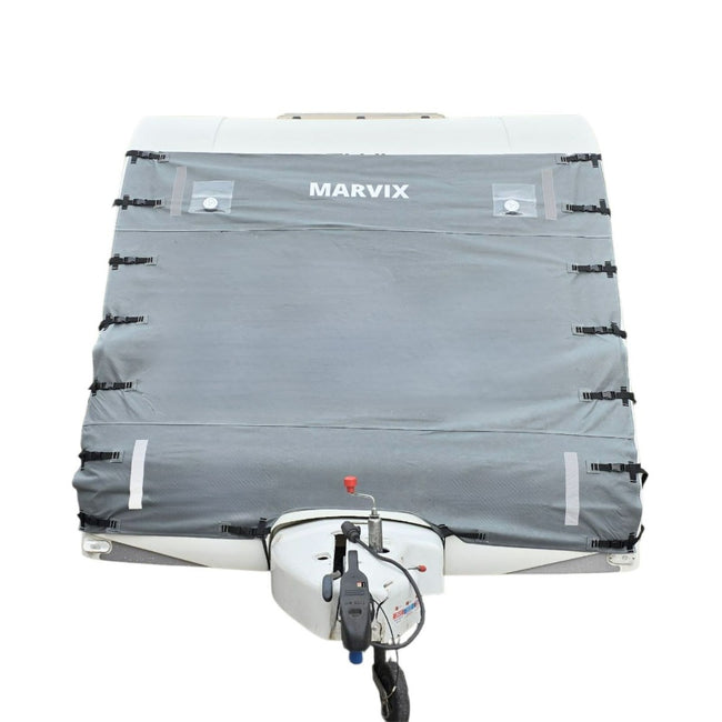 thumbnail image 2 of Universal Swift Caravan Front Towing Cover - 260cm Windscreen Protector With Adjustable Straps 2 of 9