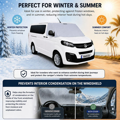 Campervan External Thermal Screen Cover Vivaro 2019 Onwards