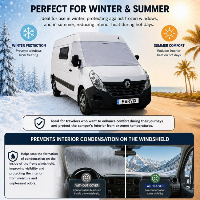 External Thermal Screen Cover - Master 2010 - 2024 & Movano 2010 - 2020