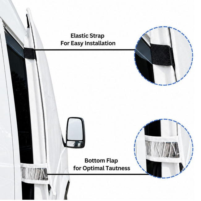 External Thermal Screen Cover - VW T7 Transporter / Ford Custom 2024 Onwards