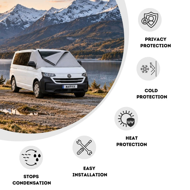 External Thermal Screen Cover - VW T7 Transporter / Ford Custom 2024 Onwards