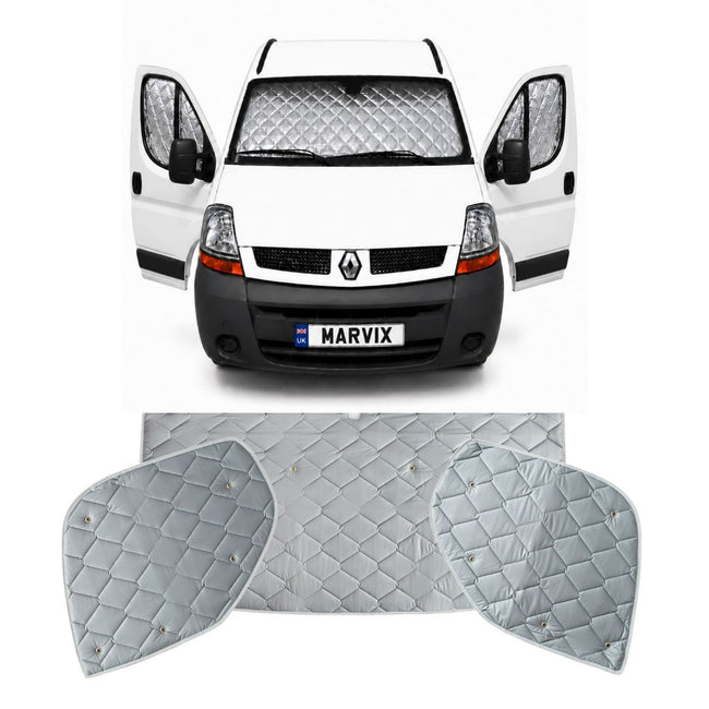 Internal Cab Screen Thermal Blinds 9 Layers Window Cover - Master/Movano/Interstar 1998 - 2009