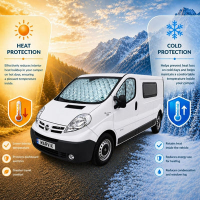 Internal Thermal Blinds Premium 9 Layers - Vivaro / Trafic / Primastar (2001 - 2014)