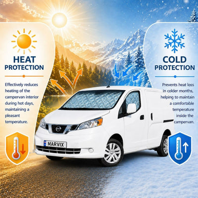 Internal Thermal Blinds Premium 9 Layers - Nissan NV200