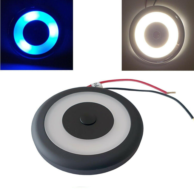 MARVIX 4 x LED Plafondlamp 12v 24V Spotlight - 70mm LED Plafond Koepellamp met geïntegreerde Aanraakschakelaar Dimmer - 3200k Warm Wit Super Heldere LED RV Licht voor Motorhome, Kampeerauto, Caravan MARVIX 4 x LED Plafondlamp 12v 24V Spotlight - 70mm LED Plafond Koepellamp met geïntegreerde Aanraakschakelaar Dimmer - 3200k Warm Wit Super Heldere LED RV Licht voor Motorhome, Kampeerauto, Caravan