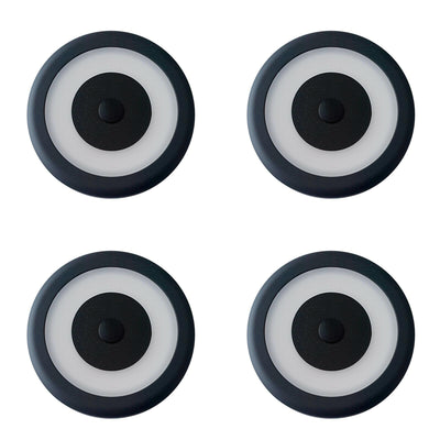 4 x LED Spot Light 12V 24V Touch Switch Dimmer 70mm Black Downlight Caravan Boat