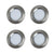 4 x LED 12V 24V Spot Lights Touch Switch Dimmable Recessed Downlights