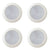 4 x LED 12V 24V Spot Lights White Surface Mounted Downlights Dimmable IP66