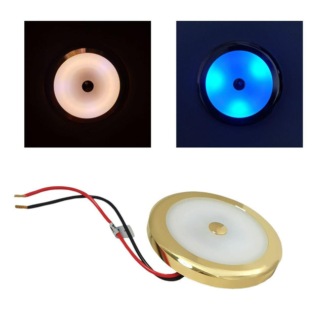 Marvix MX-001W-B LED Touch Dimmer Downlight - 70mm, 12V/24V, For Caravan, Boat, Camper