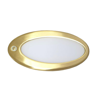 LED Ceiling Light 12V 24V Dimmable 6W Touch Switch Gold Panel Lamp