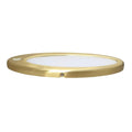 LED Ceiling Light 12V 24V Dimmable 6W Touch Switch Gold Panel Lamp