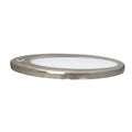 LED Ceiling Light 12V 24V Dimmable 6W Touch Switch Nickel Finish Panel Lamp