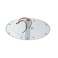 LED Ceiling Light 12V 24V Dimmable 6W Touch Switch Nickel Finish Panel Lamp