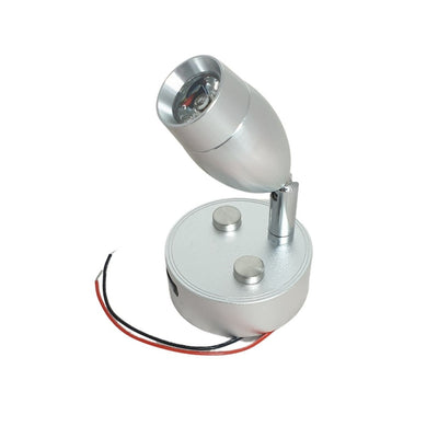 LED Reading Light 12V 24V Touch Controlled Chrome USB